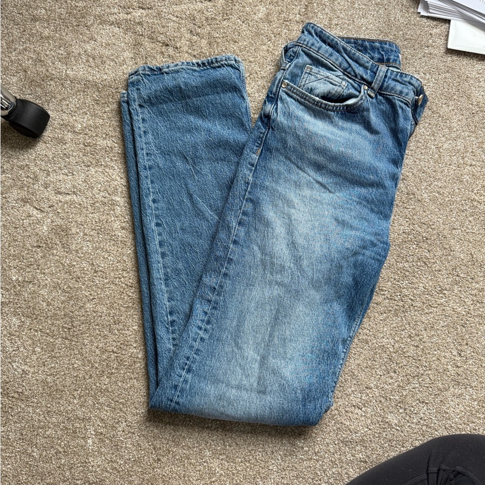 Zara Light Blue Denim Jeans